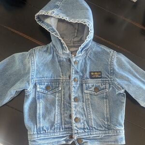 Vintage OshKosh B'gosh Denim Hooded Jean Jacket